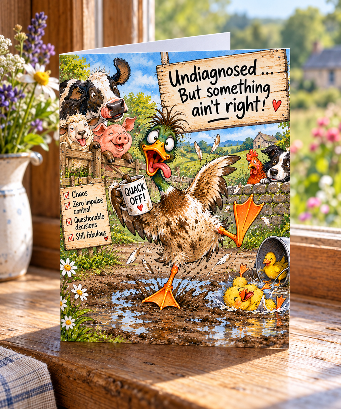 Undiagnosed Greetings Card