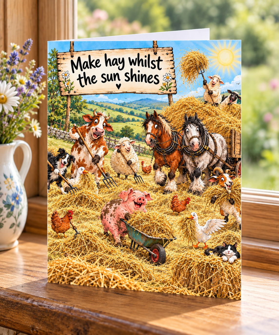 Making Hay Card
