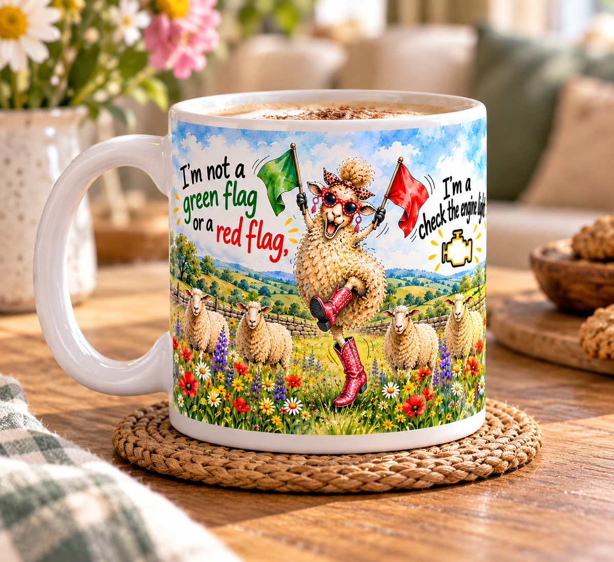 Check the Engine Light Mug