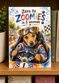 Zoomies Greeting Card