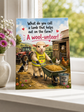 Wool-unteer Greeting Card