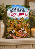 Doe-nuts Greeting Card