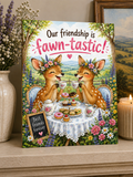 Fawntastic Friendship Greeting Card