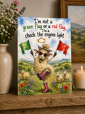 Check the Engine Light Greeting Card