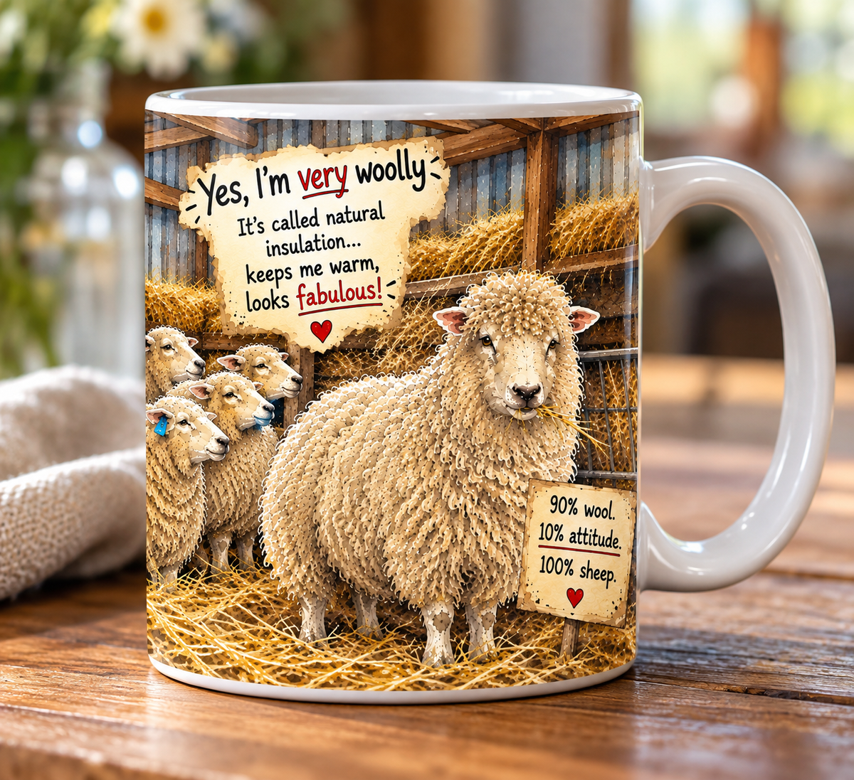 Very Woolly Mug