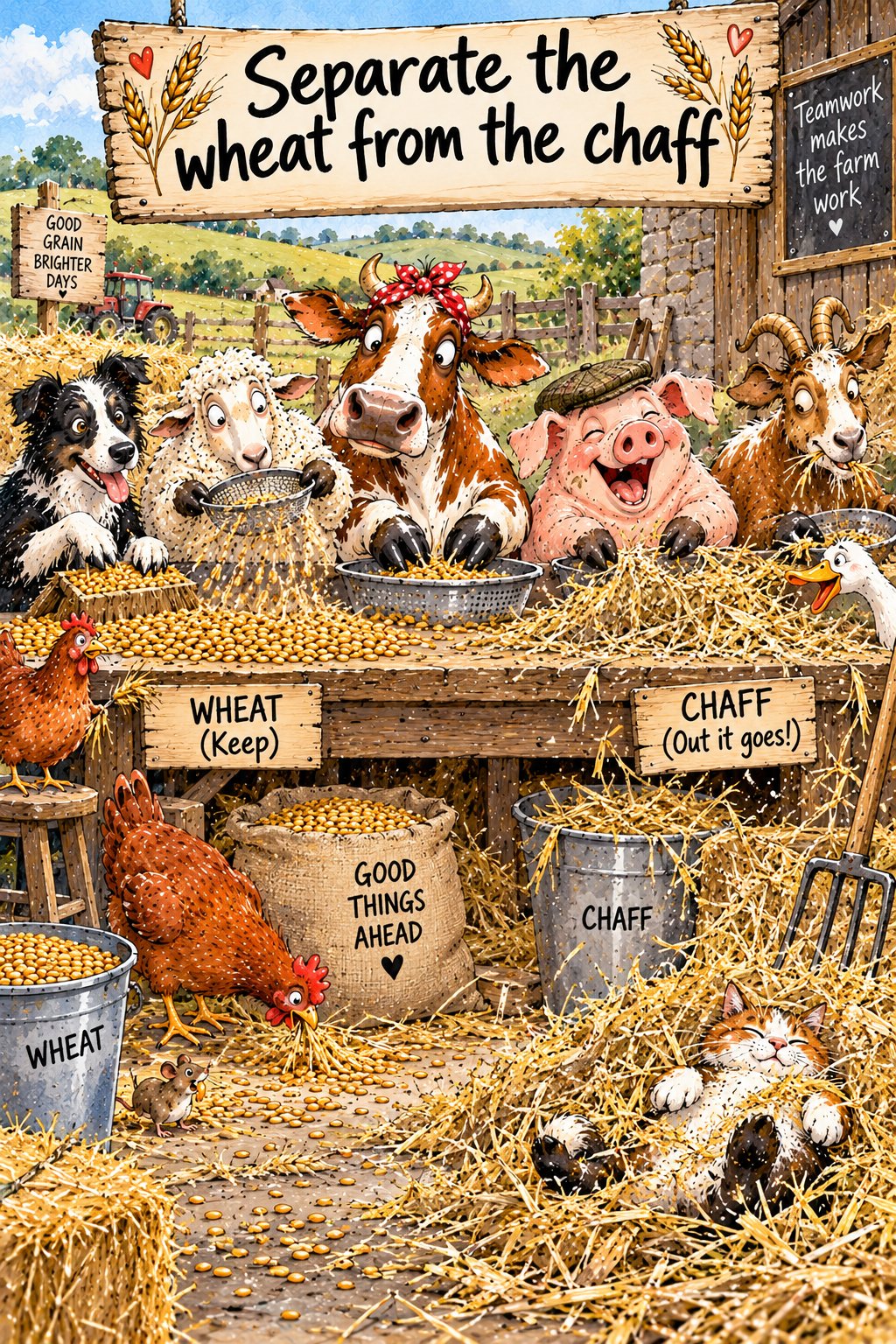 Wheat From Chaff Card